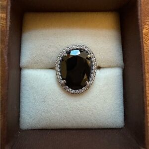Pandora Black Spinel Ring sterling 925